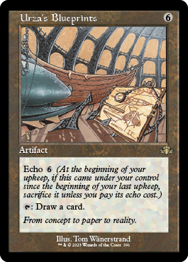 Picture of Urza's Blueprints                
